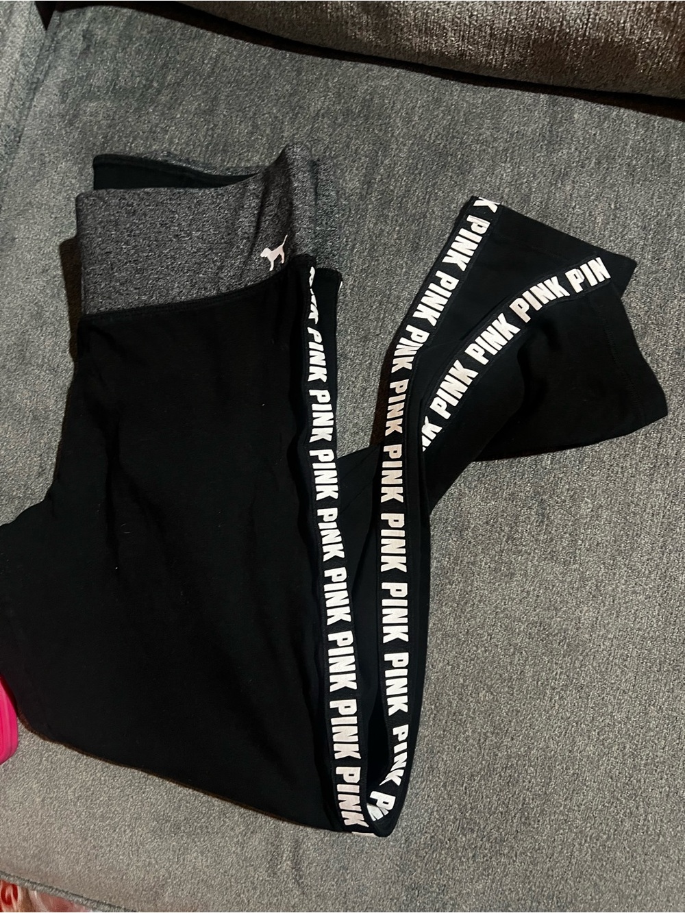 Pink Victoria secret yoga pants